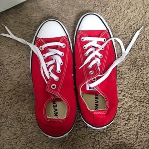 red low top converse